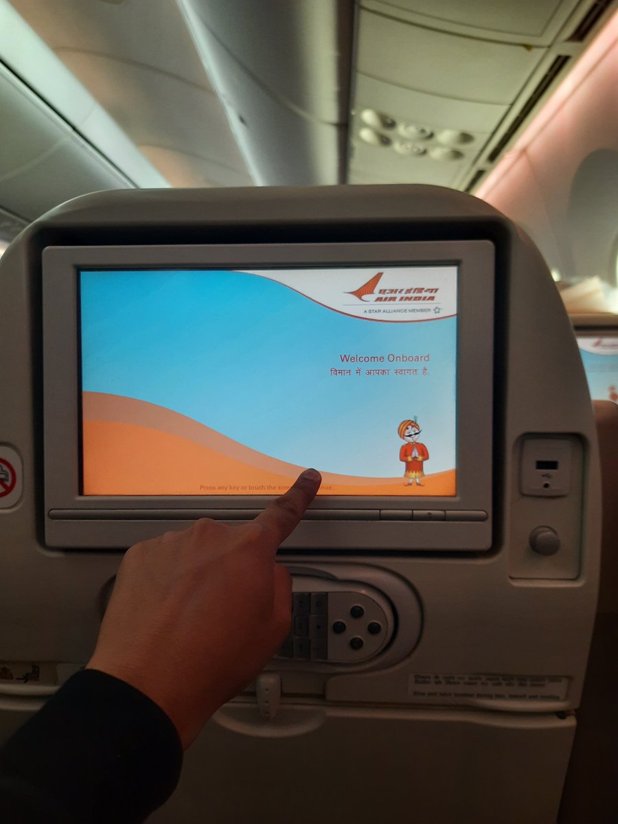 ChiragSMoro's tweet photo. @airindia Case ID: 21651823
Thank you for not solving the previous case and ensure that we have yet another extremely disappointing journey on the return. The infotainment system was not working yet again for my wife and me and the crew knew the system was down and yet nothing was done. https://t.co/TBsUgMOkdp