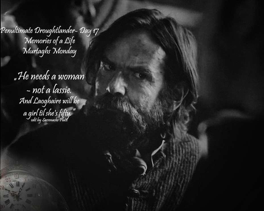 SassenachPlace's tweet photo. #Outlander #PenultimateDroughtlander - Day 17  #Droughtlander #BeforeSeason7B #MurtaghsMonday #MemoriesOfALife 
#FamousWords He needs a woman - not a lassie
@AngusAngels @apapworth58 @rosannefrank25
@10MinDQ @brittafahl70 @SwietjesO @LallyFawn
@OutlandishScot @OutlanderHome https://t.co/R1JfeFFF4H