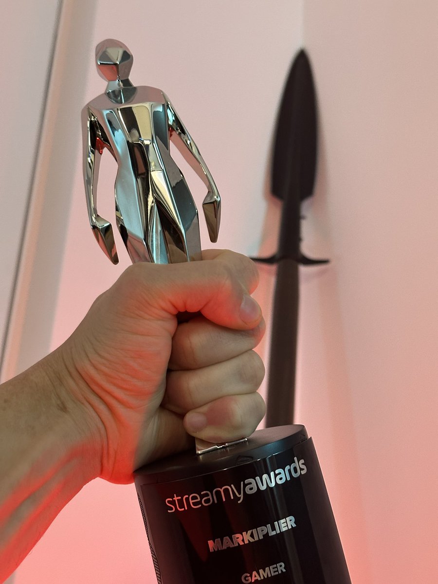 What an honor guys. Thank you #streamys for this incredible win.