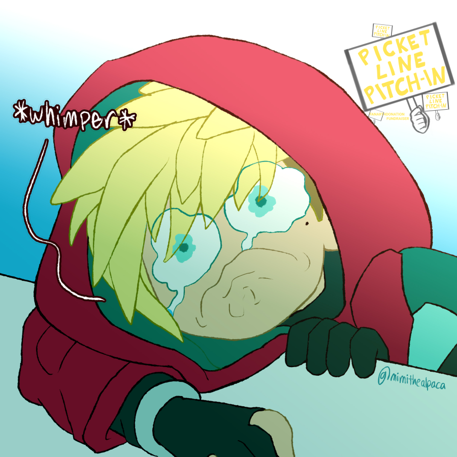 Fanart4Donation's tweet photo. Thanks to Ravyn for the Donation, who requested Vash the Stampede from Trigun Stampede with expression F6 from the Emotion Challenge!  Drawn by Mimi the Alpaca

Thank you so much for your support for the writers and actors on strike! https://t.co/MyoiCvNInf