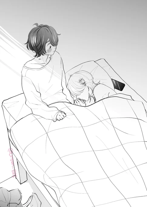 こんな感じになってほしいな…

っていう描いてる人の願望( ◜ω◝ )

#創作BL
#モテ男くんと地味男くん 