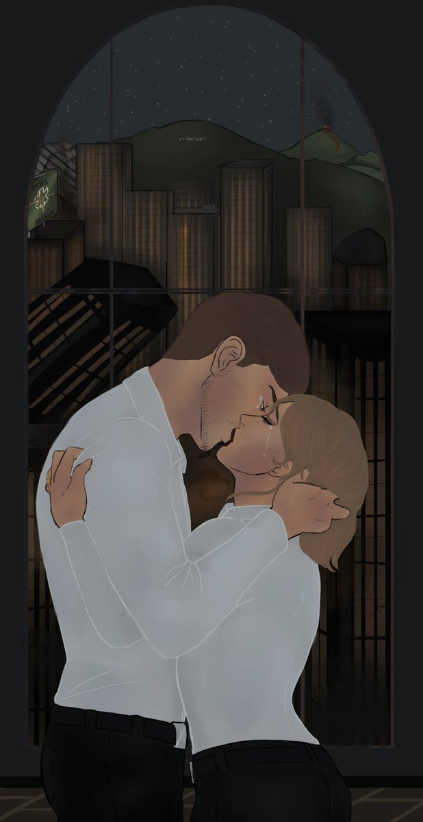 J'ai imaginé, Georgia et Tom le dernier jour à San Andreas, si tout venait à ce détruire suite au séisme et l'éruption volcanique 🌋

(J'suis pas ultra satisfait j'avoue 😶‍🌫️)