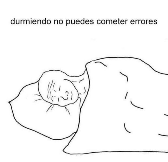 me voy a dormir