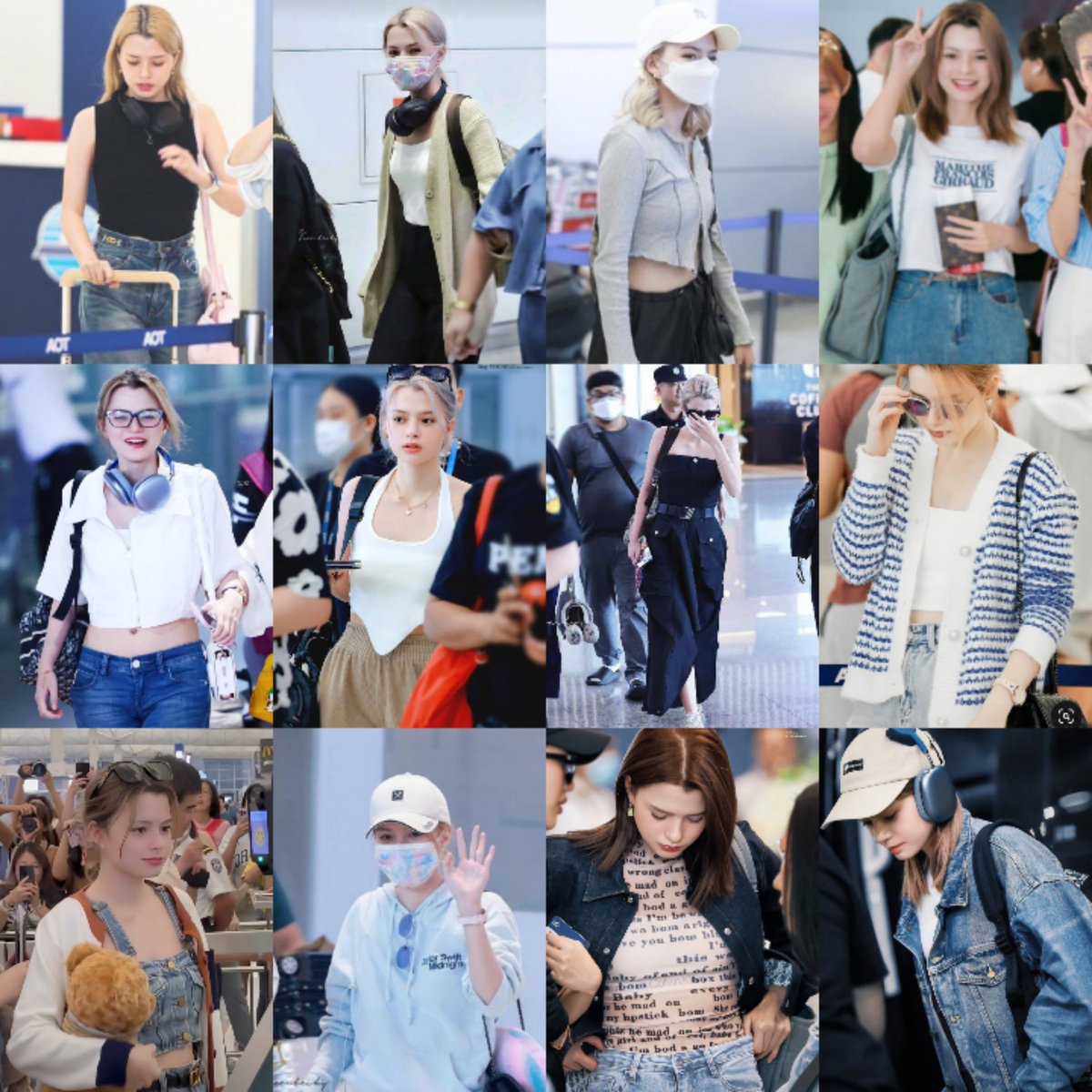 Make a thing, #BeckyArmstrong the pioneer in Thai airport fashion viral~ 🔥🔥

#Beckysangels