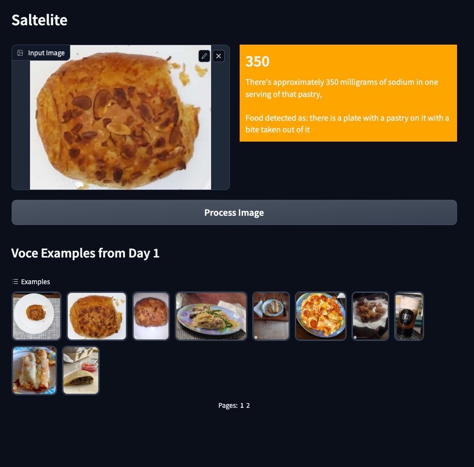Chuyqa's tweet image. Saturday Hackathon with the 10 year old Nephews. 
"What if I could take a picture of any food and see if its safe"... (Sodium restricted diet). 
  #LLAMA2 + Saleforce #BLIP + #Gradio.. And they built their first proof of concept!