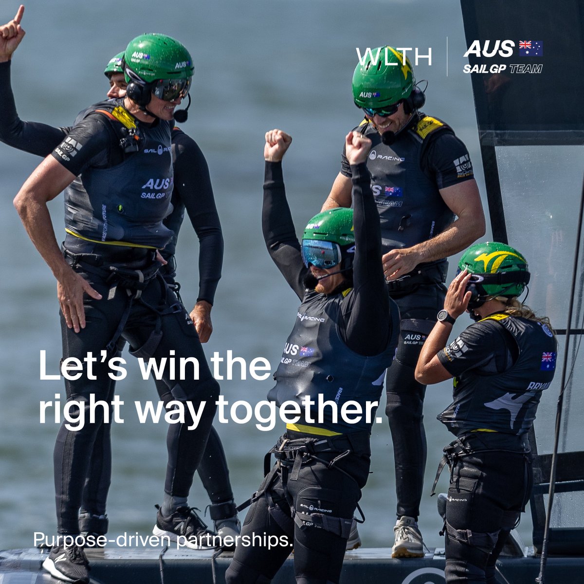 In a ground-breaking approach to partnerships, WLTH will reward the team's performance throughout the season with impact investment in collaboration with the Australia team’s Race For The Future partner, @parleyforoceans.

#partnerships #raceforthefuture #loansfortheoceans
