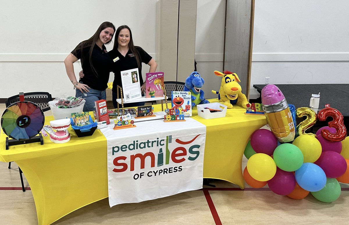 jenniferlmoya2's tweet image. Thank you Cornerstone Methodist Church for inviting us to your annual back-to-school bash. #smilesofcypress #pediatricdentist #communit #BackToSchool #Marketing #cypressmoms