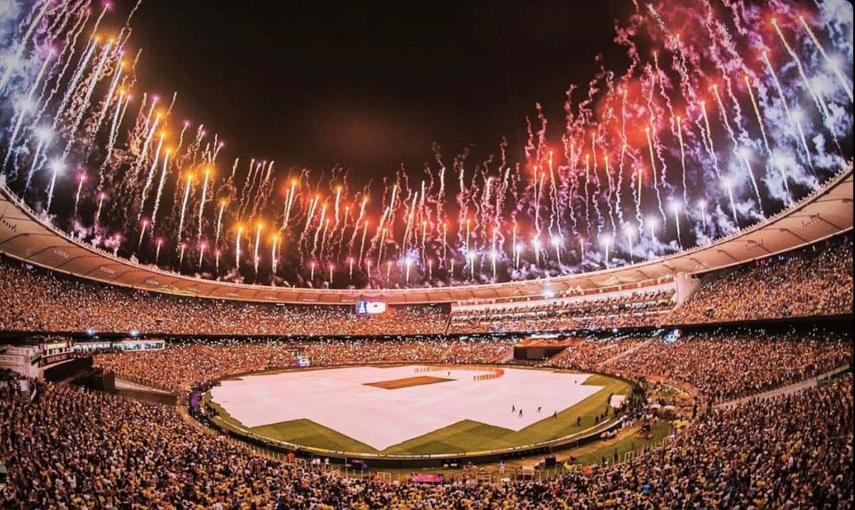 Events happening in Narendra Modi Stadium during World Cup 2023:

- Opening ceremony on Oct 4th.
- #ENGvsNZ on Oct 5th.
- #INDvsPAK on Oct 14th.
- #ENGvsAUS on Nov 4th.
- #SAvsAFG on Nov 10th.
- #Final on Nov 19th.
   #WorldCup2023