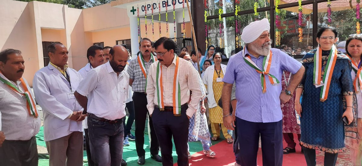 DIRECTORATE OF HEALTH SERVICES JAMMU (@dhs_jammu) on Twitter photo DHSJ Dr.Rajeev Kumar Sharma inaugurated Jan Aushadi Kendra at CHC R S Pura Dist Jammu today on 28.8.23.He took round of all sections of the hospital and was satisfied with its working.
<a href="/AmritMahotsav/">Amrit Mahotsav</a> <a href="/diprjk/">Information & PR, J&K</a> <a href="/iasbhupinder/">Bhupinder Kumar</a> DHSJ Dr.Rajeev Kumar Sharma inaugurated Jan Aushadi Kendra at CHC R S Pura Dist Jammu today on 28.8.23.He took round of all sections of the hospital and was satisfied with its working.
<a href="/AmritMahotsav/">Amrit Mahotsav</a> <a href="/diprjk/">Information & PR, J&K</a> <a href="/iasbhupinder/">Bhupinder Kumar</a>