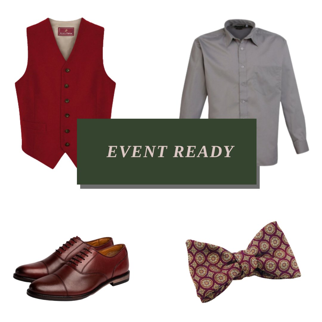 It’s National Bow Tie Day!

Break out the tweed waistcoat for a formal look, or pup a shirt and bow tie on under your favourite leather jacket for a more casual look at your next event.

#BowTieDay #Tweed #TweedWaistcoat