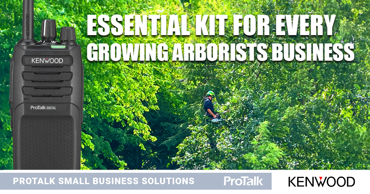 The simplicity &amp; convenience of ProTalk #LicenseFree digital dPMR446 makes it a popular choice with Tree Surgeons where its #AudioQuality, reliability, ruggedness and ease of use provide clear, instant comms at the push of a button.

t: 023 8071 8713
e: sales.uki@airsys.com