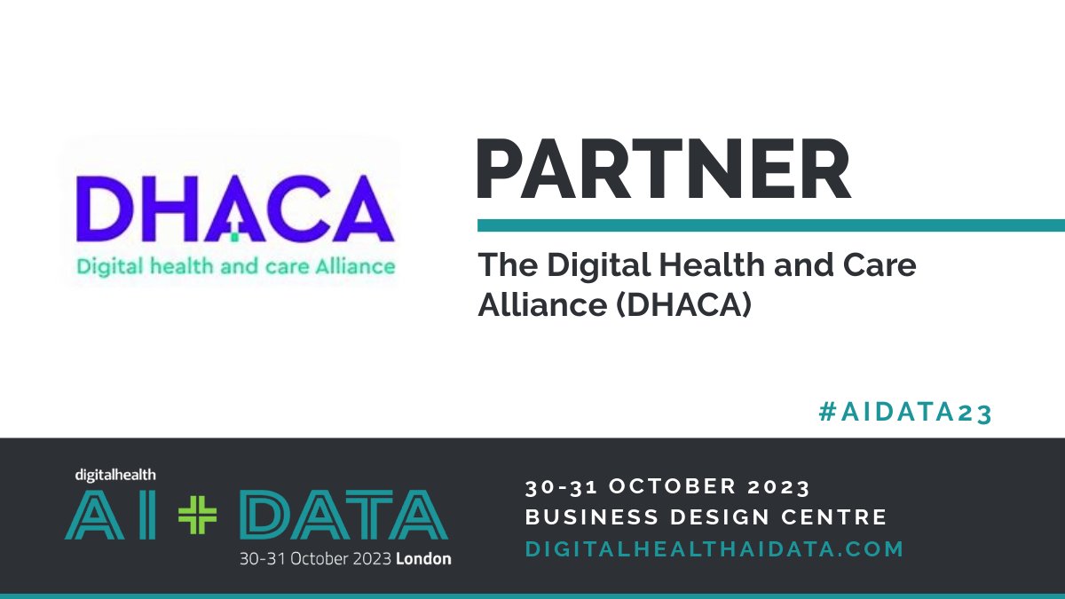 HealthAIData's tweet photo. 💥#AIDATA23 NEWS💥

Welcoming @DHACA_org as our new event partner for #AIDATA23🙌 

Great to have you on board!

🔍Check for more partners: https://t.co/91DvpKe35p https://t.co/RRsqL091L8