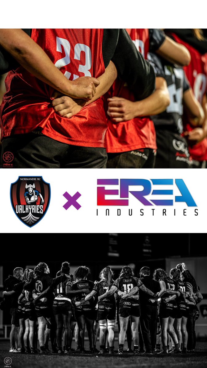 Bienvenue à nos 3 nouveaux partenaires Enovea, EREA Industries ainsi que <a href="/CampusSaintMarc/">Campus Saint Marc Rouen</a> 🤝🏼 dans la famille Valkyries 🏹 #Ensemble #VNRC #RugbyFéminin #SportNormand