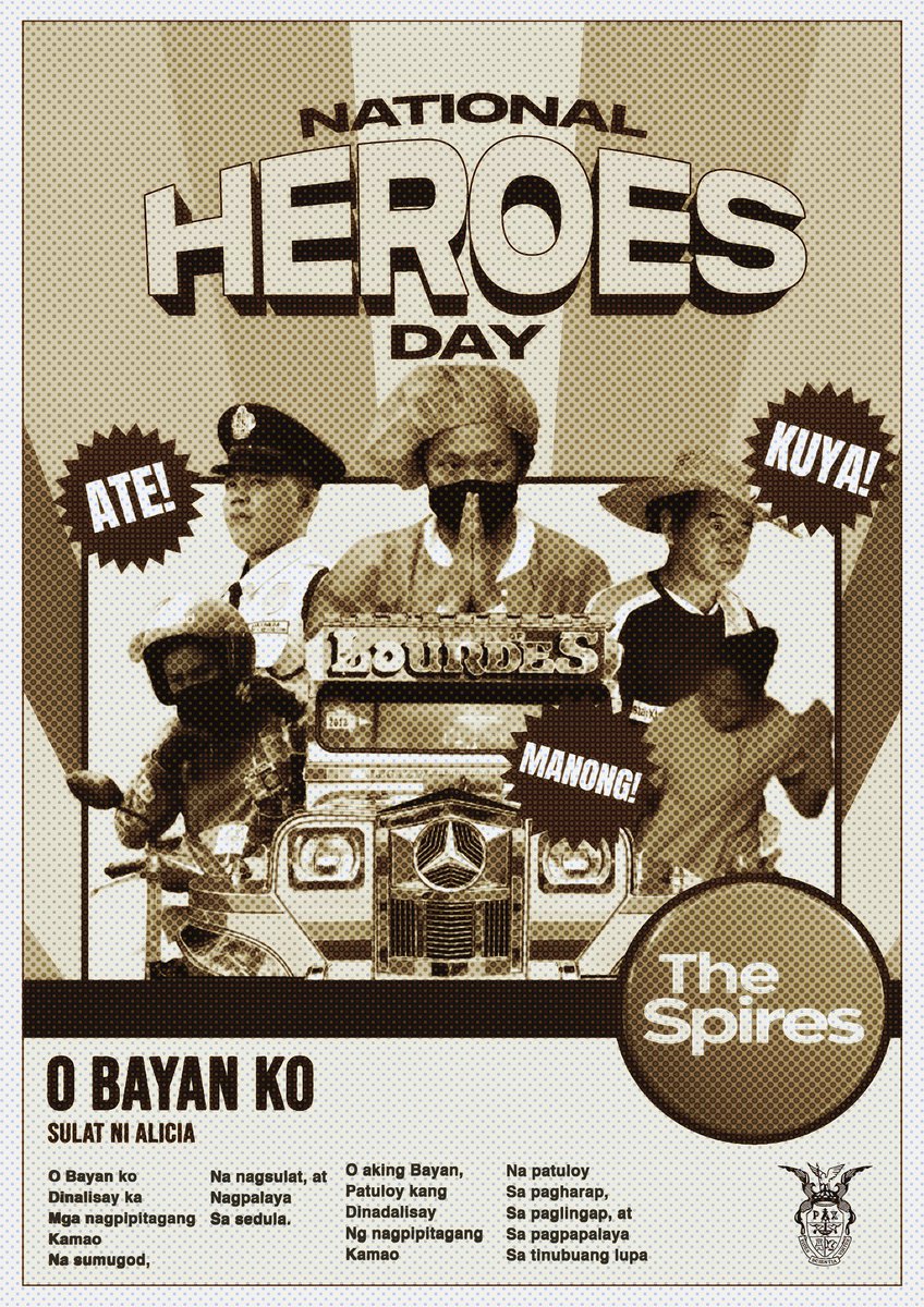 TheSpiresSBU's tweet photo. Maligayang Araw ng mga Bayani 🇵🇭

#NationalHeroesDay 
#NationalHeroesDay2023 https://t.co/i3hOLGw2wz