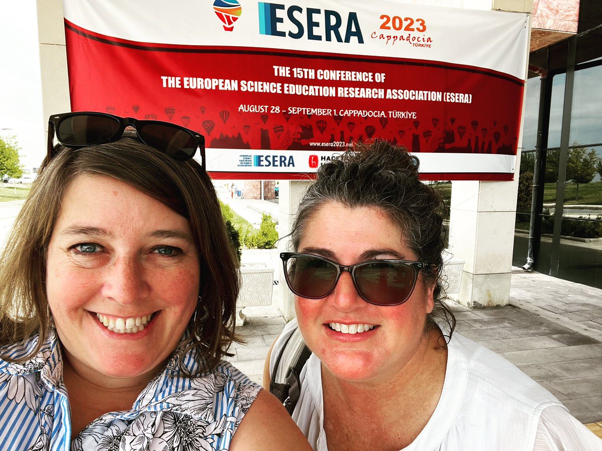 We’re ready for a great conference! @mktechteach #ESERA2023