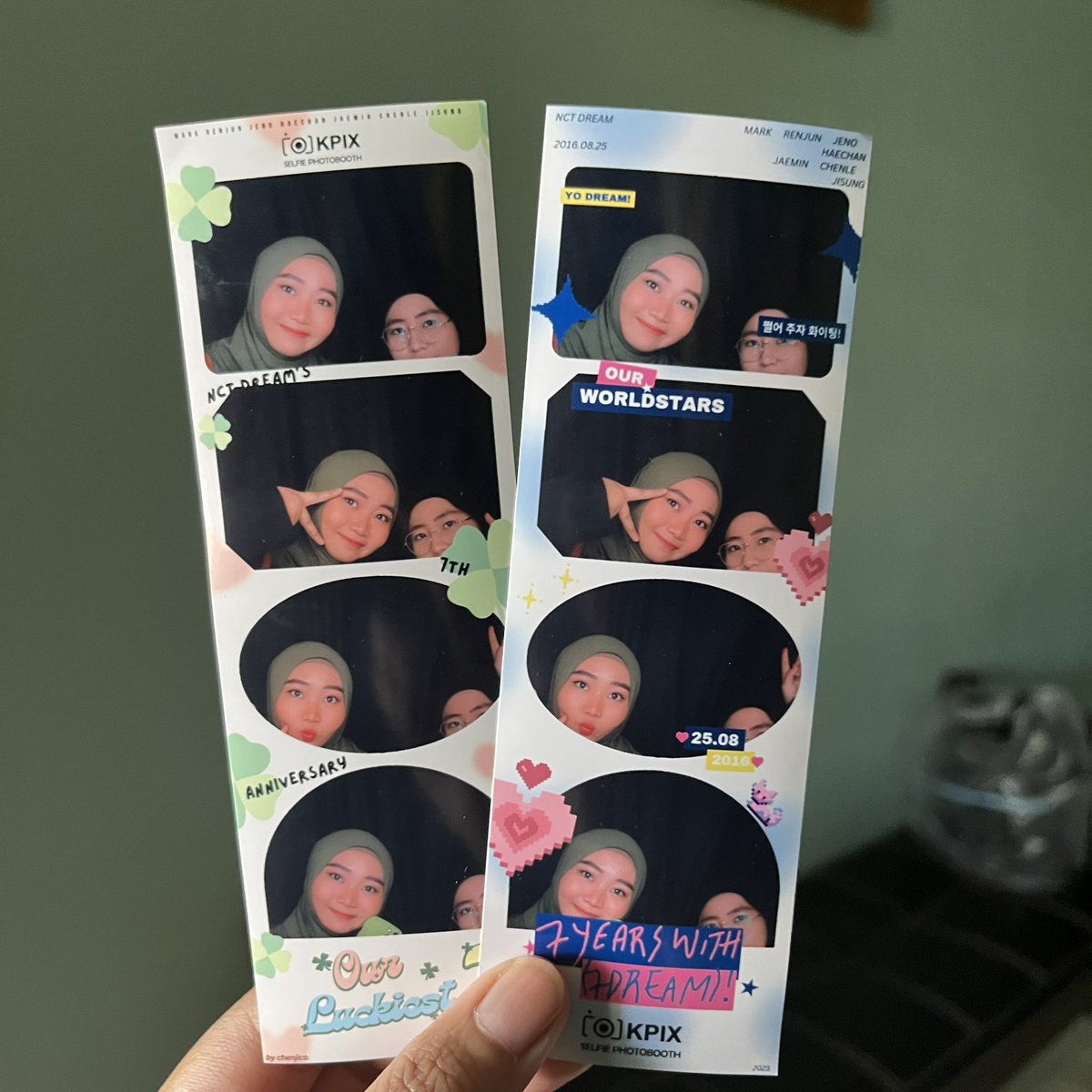 scnflcwcr_'s tweet photo. Finally !! Walaupun adik I tenggelam tapi boleh lah kan 🤣🤣 

Thank you for the event , @chenjico &amp; @jenleful ! 🤍

#OurLuckiest7
#7IrreplaceableDREAM https://t.co/ci0iocvG5I