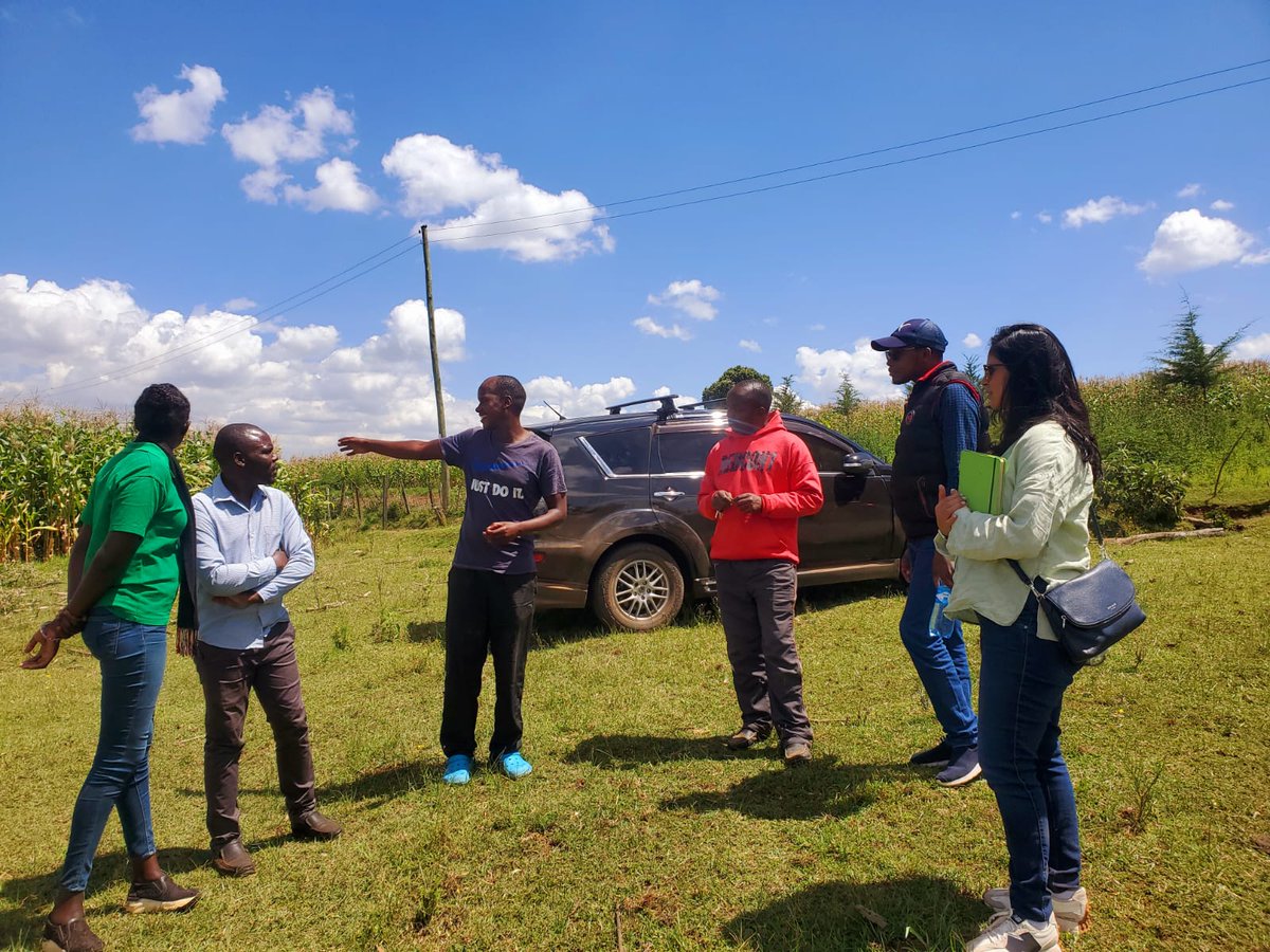 UjuziKilimo's tweet photo. In the heart of Nakuru County, our SoilPal tool, integrated with our FarmSuite software, is transforming farming. Thanks to these pioneering solutions, we're guiding farmers towards better soil management and smarter practices.
#AgriTechInnovation #SoilTestingRevolution https://t.co/3TIFwMv1og