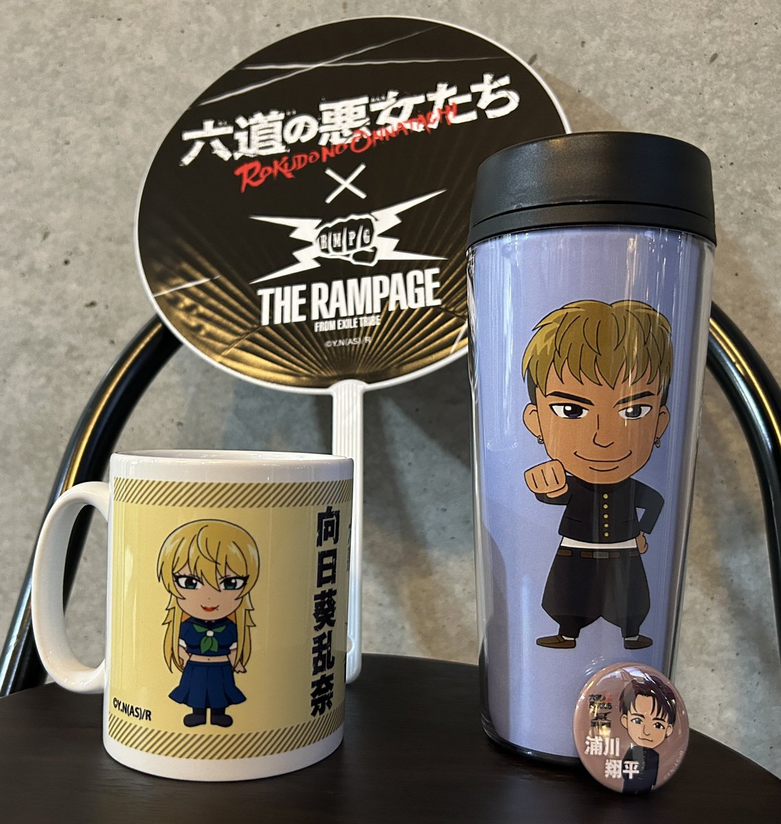hiptip's tweet photo. 【📢】
TVアニメ『#六道の悪女たち』のPOP UP SHOPにて 『#THERAMPAGE』とのコラボ商品が販売中👊✨

SHOPは明日の12時からオープン💃🕺

色んなコラボ商品があるので
皆様のご来場お待ちしています💝 https://t.co/M3Am7nHgxv