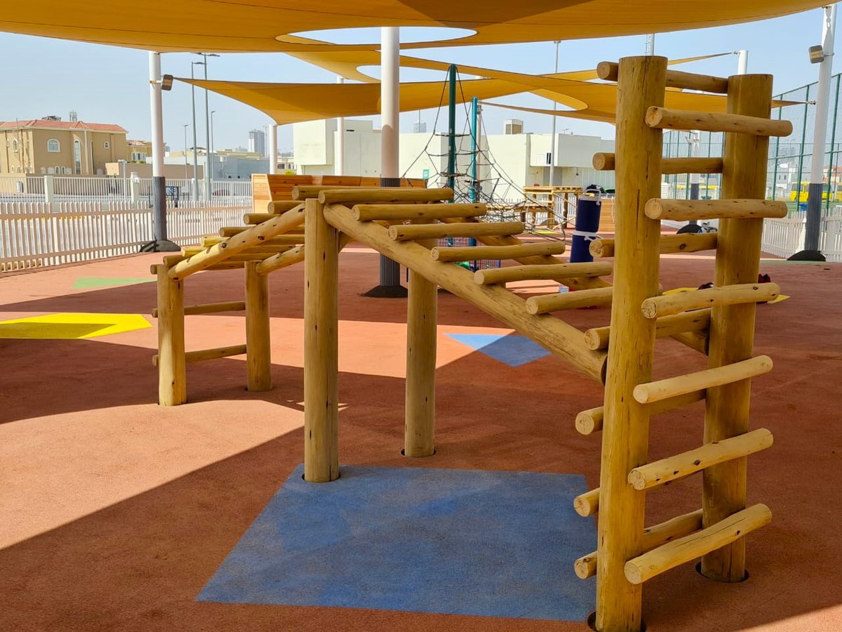 CapeReed's tweet photo. We're thrilled to kick off the week by showcasing our stunning new project at Bloom World Academy in Al Barsha South.
The team constructed numerous customized timber playstructures and play areas.
#new #project #outdoors #playstructure #playtime #timber #junglegym https://t.co/U9B4OFhN6I
