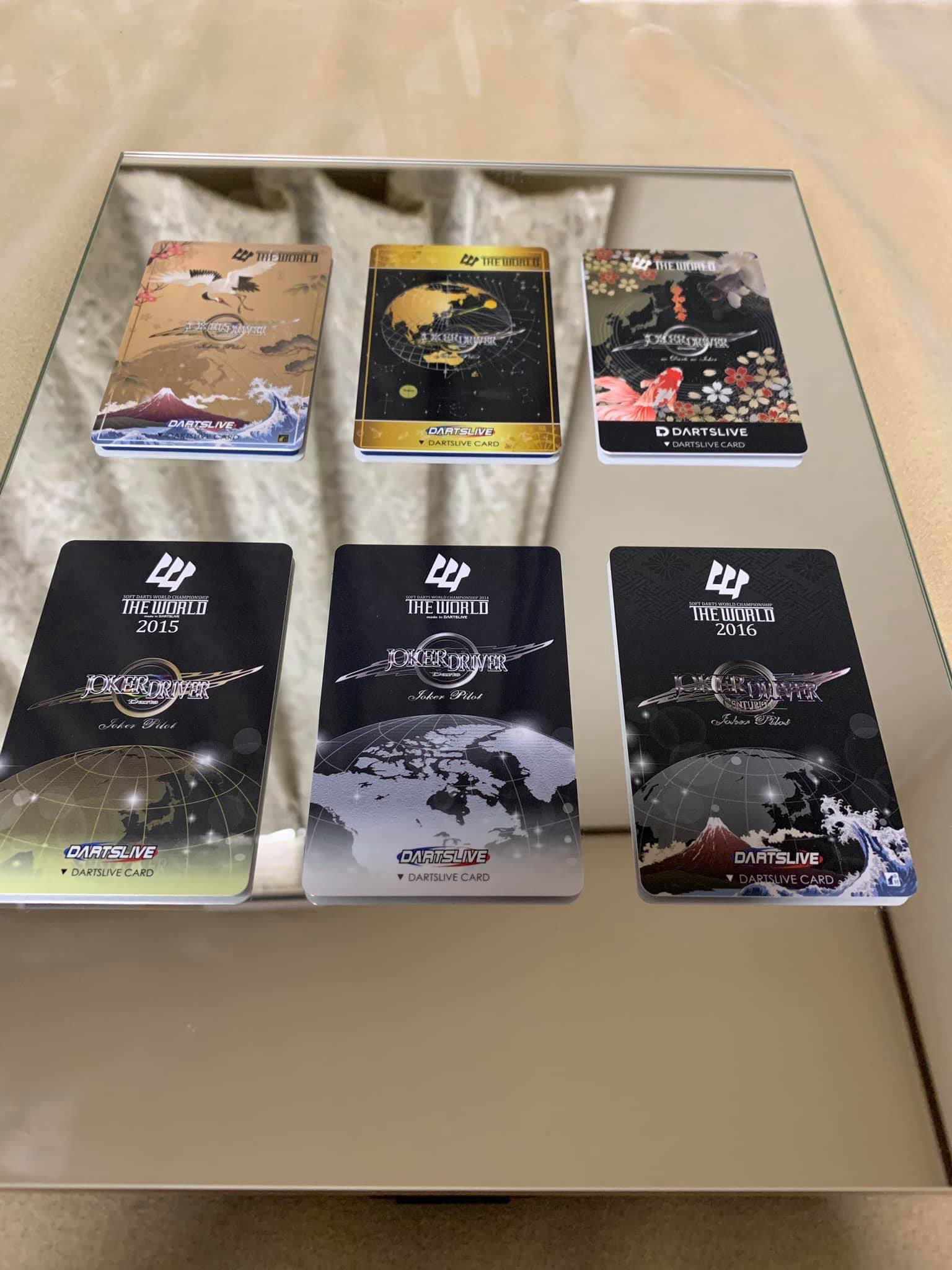 DARTSLIVE THE WORLD 2016 ダーツライブカード