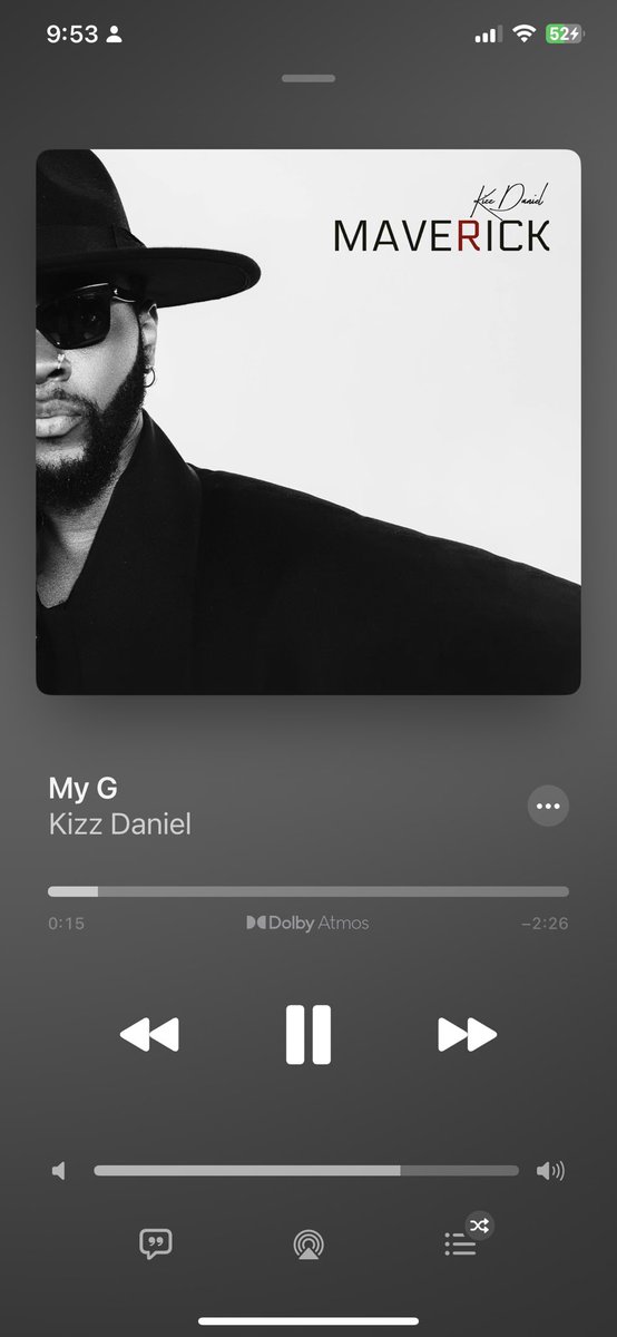 Kizz Daniel is making my morning with this jam🔥🔥💯 #MaverickTheAlbum