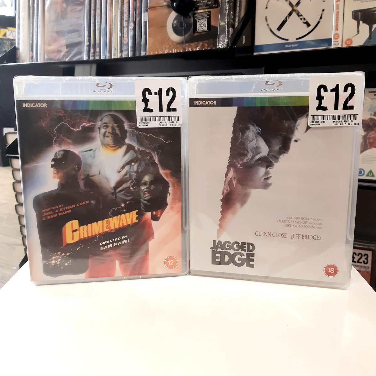 FOPPofficial's tweet photo. NEW MOVIE MONDAY
Some fantastic titles out from the @indicatorseries!
• #Crimewave / #JaggedEdge
• #TheyMadeMeAFugitive / #Scum
• #GrayLadyDown / #BellmanAndTrue
#gettofopp #bluray #film #cinema #physicalmedia https://t.co/w96uGhfChM