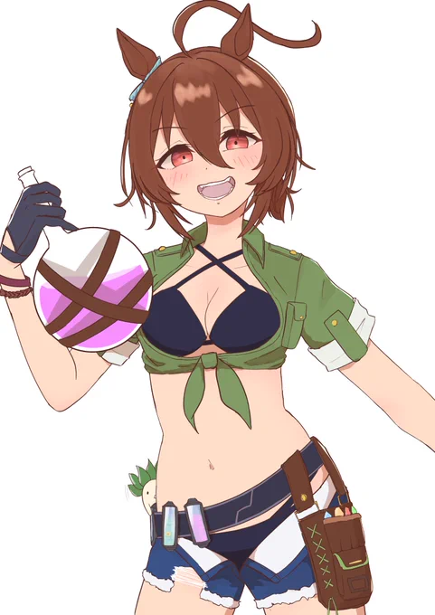 水着 #アグネスタキオン  #ウマ娘 