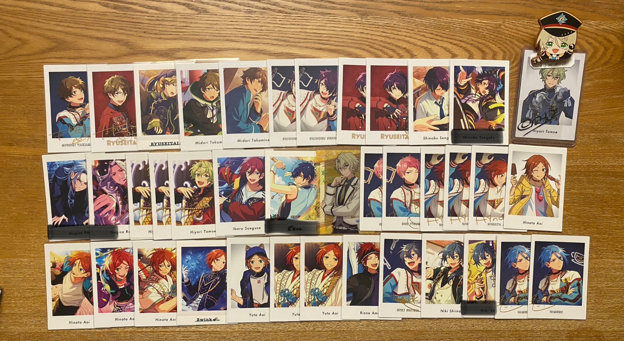 あんスタ 葵 ひなた 缶バッジ イベコレ Jun - メルカリ