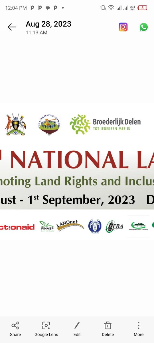UCOBAC_'s tweet photo. The #LandAwarenessweek23 is happening this week in the 7 districts of Lango subregion.
UCOBAC will be joining other Land actors to strengthen the capacity of farming communities, Land owners and users of Lango subregion.
#LAW23
@pelum_uganda @ministry_lands https://t.co/ezcQ1bBNiD