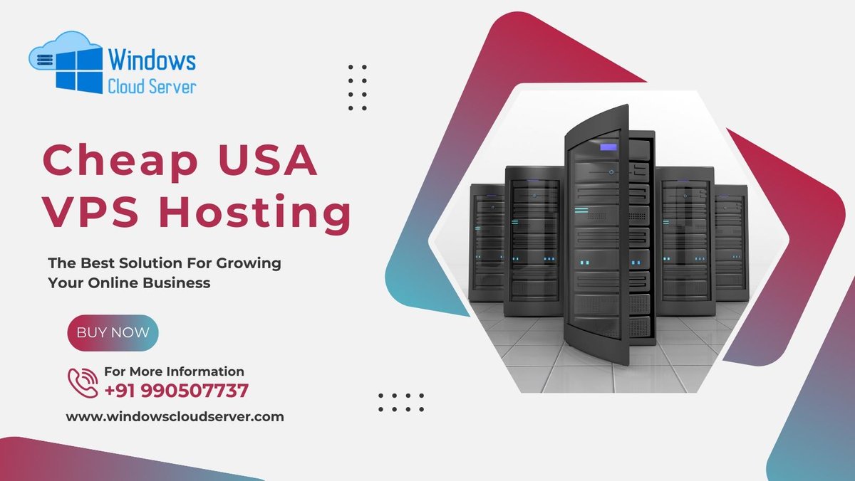 WCloudserver's tweet photo. Don't compromise quality for affordability. Windows Cloud Servers offers the cheapest USA VPS hosting for lightning-fast, reliable online experiences. Choose Excellence Today.
Visit- https://t.co/fPqg9p6aaW
#vps #usavpshosting #usavps #cheapusavpshosting #usavpsserver #buyusavps https://t.co/nfUuErC5nH