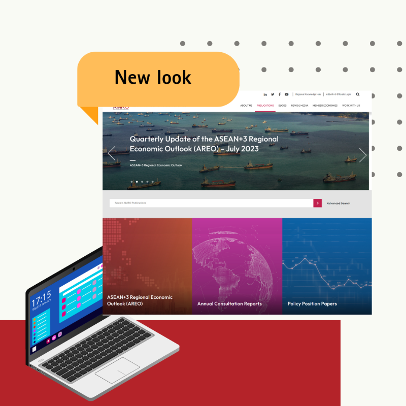 amro_asia's tweet photo. 📣 We are thrilled to announce the launch our revamped #website 📌 https://t.co/UEMyBnvCWX!

As part of AMRO's Strategic Direction 2030, our new website promises greater access to research and analyses on #ASEANplus3.