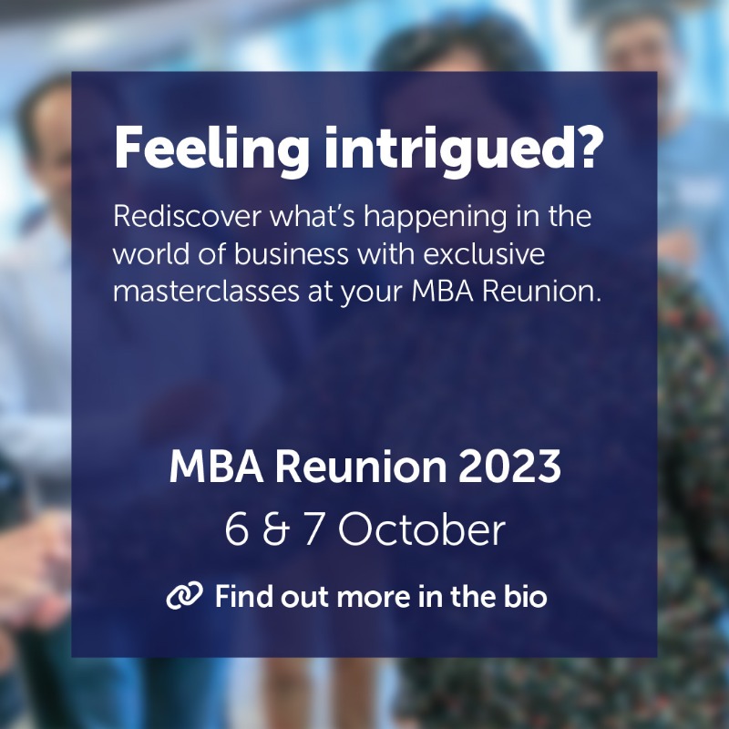 rsmalumni's tweet photo. Meet the amazing expert speaker lineup for your MBA reunion this October.
