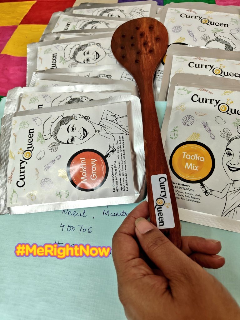 vasun_dhara's tweet photo. (Atleast) An order a day, keeps an #Entrepreneur motivated they say!

Instant gravy powders from #CurryQueen for quick &amp; hassle-free cooking. Just snip, add &amp; stir. Delivering across 🇮🇳

Check out the use and recipes here:
https://t.co/mZu7QjPWtJ https://t.co/QpU3OB621L