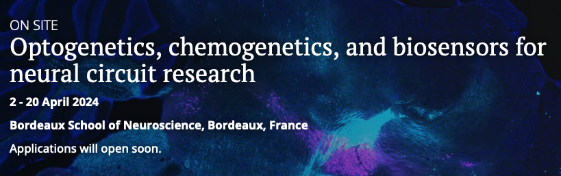 Ofer Yizhar 💔 (@oferyizhar) on Twitter photo Excited to announce our new upcoming Cajal training course in Bordeaux! Together with the amazing <a href="/liefefenno/">liefefenno</a>, <a href="/anna_beyeler/">Anna Beyeler 🇺🇦</a> and a group of wonderful speakers and instructors. cajal-training.org/on-site/optoge… April 2-20, 2024. Applications open soon! Excited to announce our new upcoming Cajal training course in Bordeaux! Together with the amazing <a href="/liefefenno/">liefefenno</a>, <a href="/anna_beyeler/">Anna Beyeler 🇺🇦</a> and a group of wonderful speakers and instructors. cajal-training.org/on-site/optoge… April 2-20, 2024. Applications open soon!