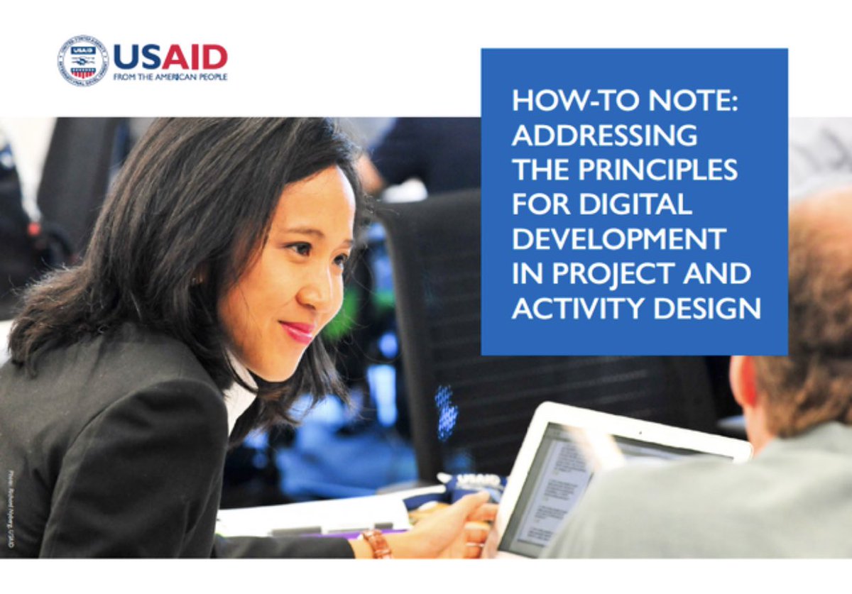 AD_Abinallah's tweet photo. USING THE DIGITAL PRINCIPLES IN PROJECT DESIGN - @USAID How to GUIDE
My favorite saying and take in regards to #DigitalAdaptation within organizations is that, if program- or project-based organizations (especially Civil Society organizations) choose to sorely and wholly embrace Technologies (even the free basic ones), they would have a lot of Work and Impact to showcase just by revisiting what they have already contributed to society.
Thus, it has been such a wonderful revelation to come across the “#USAID How To #Guide: Using the Principles in Project Design”. You can download (https://t.co/0zs9L4tu2o)
These Digital Principles offer counsel for donors and implementing partners, aiding them in the seamless integration of digital technology into the realms of development and humanitarian aid within our swiftly advancing technological environment.
Incorporating digital elements into project design has become increasingly imperative in today’s rapidly evolving landscape. Digital #technologies offer a multitude of advantages that enhance project efficiency, collaboration, and outcomes.
By leveraging digital tools, project teams can streamline communication and information sharing, breaking down geographical barriers and enabling real-time collaboration among stakeholders regardless of their locations. #DigitalProjectDesign also facilitates accurate visualization and modeling, allowing for more precise planning and reducing the likelihood of errors or misunderstandings.
I have been inspired to write on the same, visit link (https://t.co/sBLyaeMFBJ)
#DigitalNGO #DigitalTanzania #DigitalSolutions