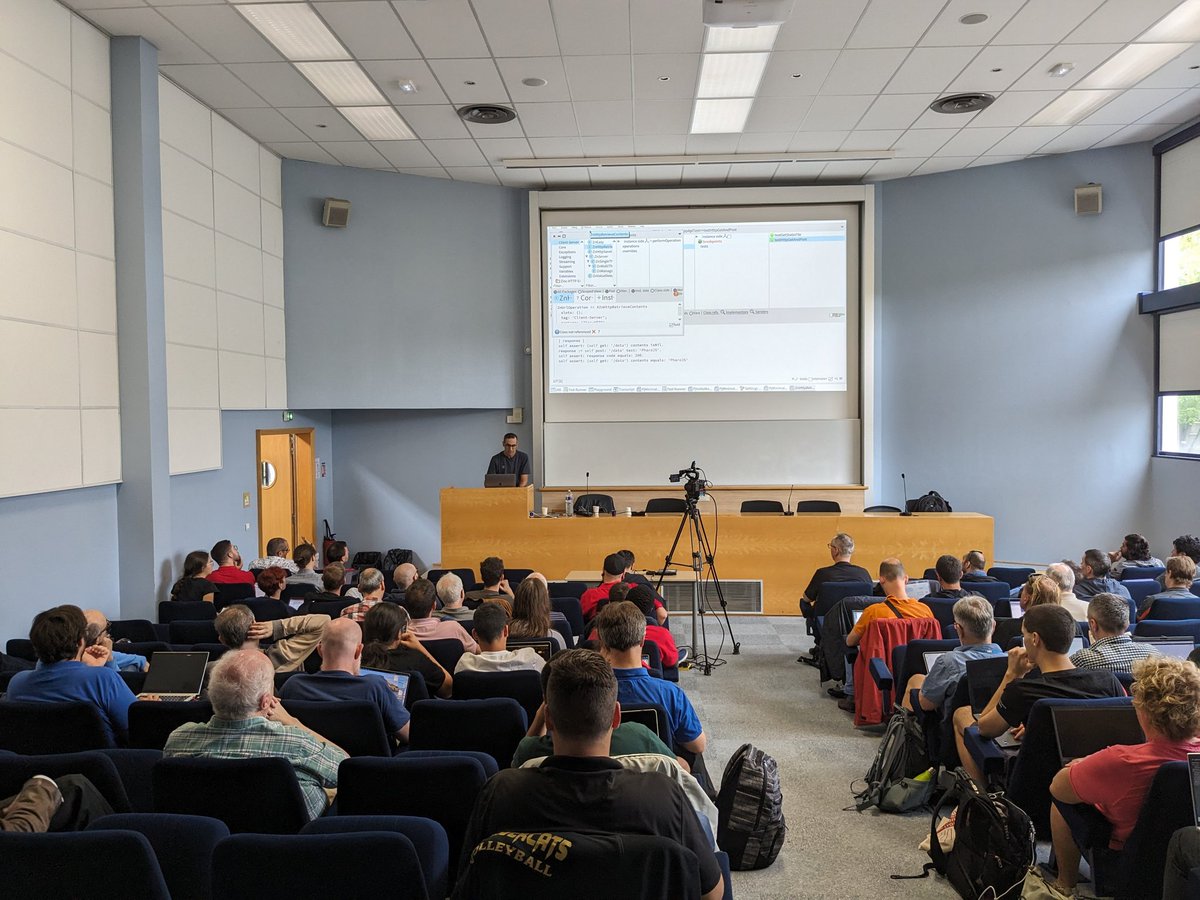 oleks42's tweet photo. @pharojs presentation by @nourybouraqadi 

#esug #esug2023 https://t.co/v8DGJ6Dhdg