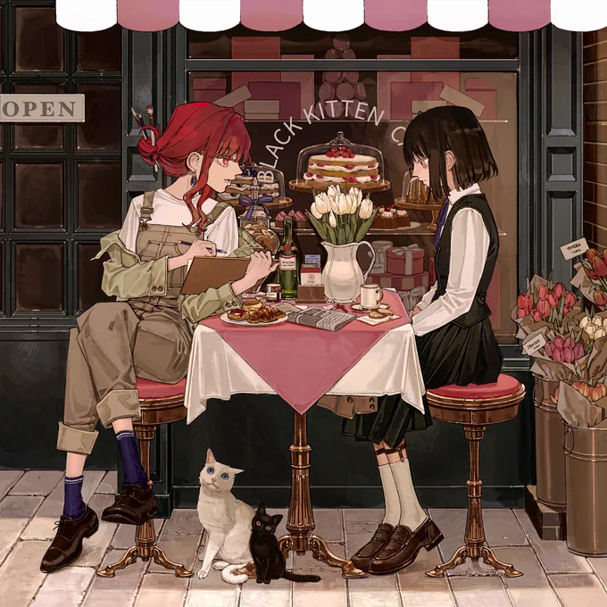 一次創作絵本の2話です2、3話は画家とメイドのお話。Jam label(仮題)-2|でん|pixivFANBOX  