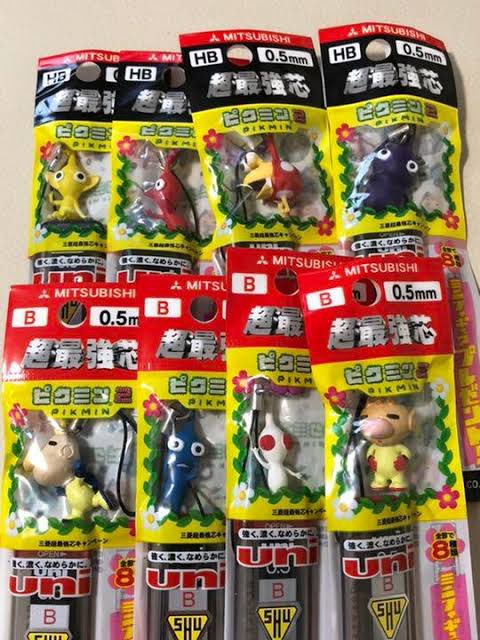 ピクミン2 キャラクター ミニフィギュア　シャープペンの芯 ピクミン2 キャラクター ミニフィギュア シャープペンの芯