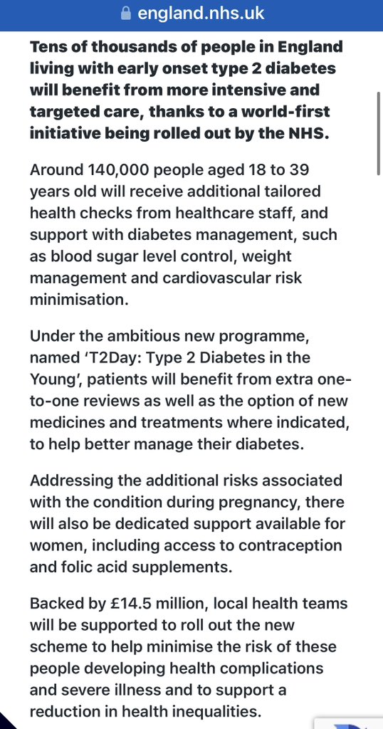 parthaskar's tweet photo. *NEWS*
Via @NHSEngland
Targeting a high risk group #T2Diabetes
Announcing #T2DaY
Wonderful work led by @ShivaniM_KC @NHSDiabetesProg 👊🏽
And delighted to see ALL ICS have picked up this offer too
Enough? Never
A start? For sure
cc @kamleshkhunti
https://t.co/nefoL8eV2x https://t.co/CHS2IgcEKD