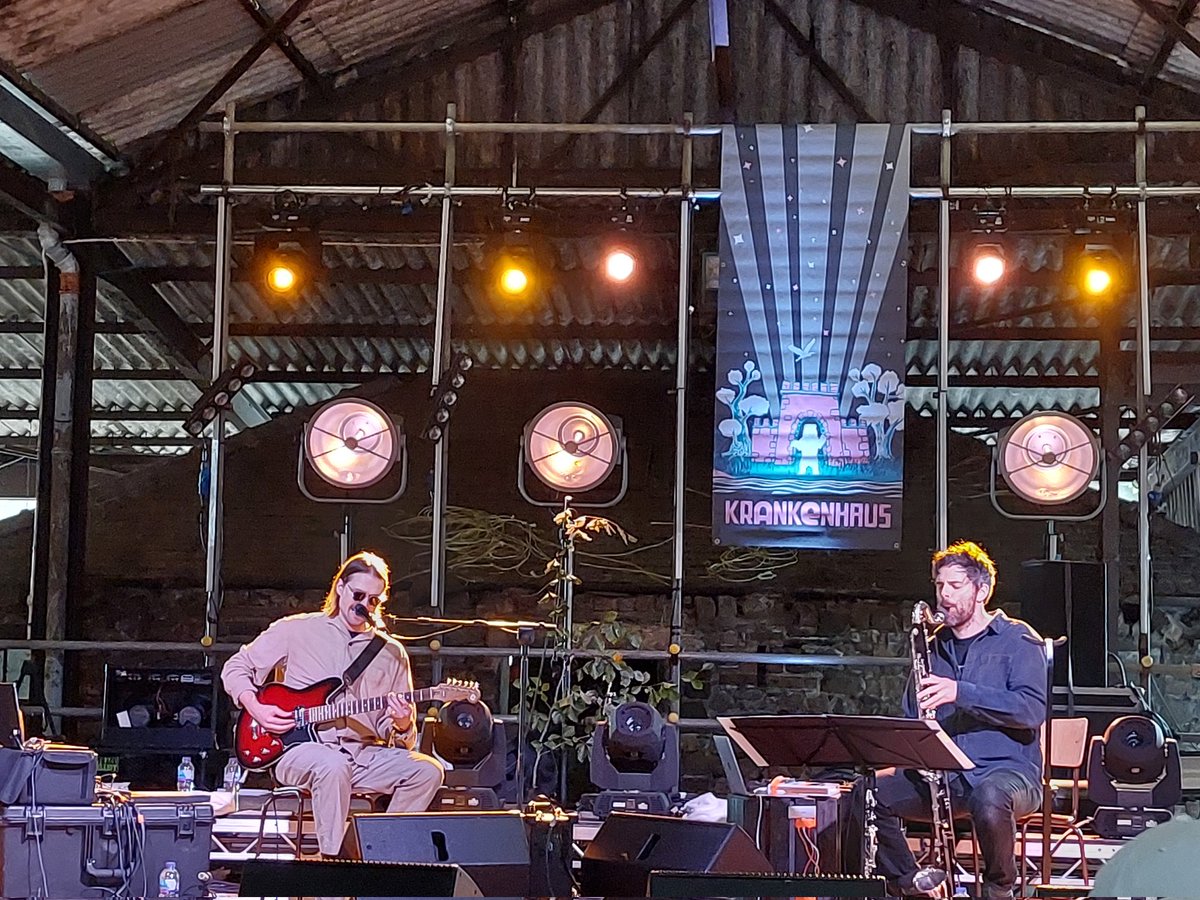 The second highlight of <a href="/Krankenhausfest/">Krankenhaus Festival - a magical micro-festival</a> was Hayden Thorpe and Jack McNeill setting Robert Macfarlane's Ness to music