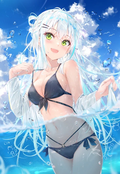 白髪の少女 