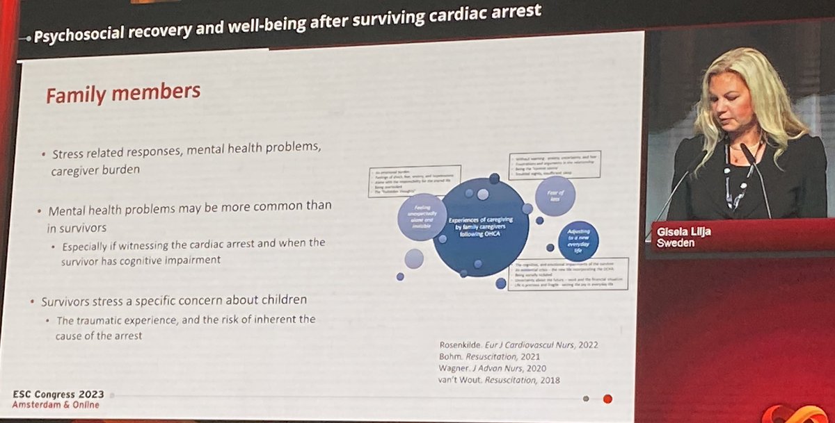 Sometimes the mental problems of the witnesses of a heart attack survivor are greater than for the victim himself. From my own experience as a survivor, I can tell you that my awareness of life gives me instant all the joys of embracing my life! #ESCCongress2023 #ESCPatientForum