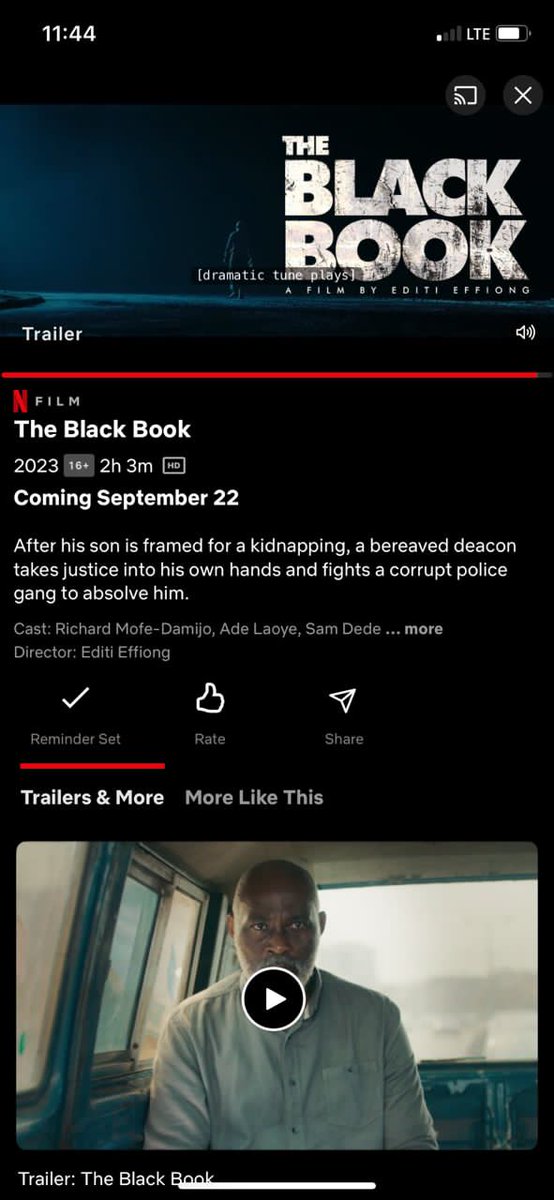 ChiomaUgwulo's tweet photo. Incredible talents! That’s all I saw in the #Blackbook movie trailer https://t.co/Ke3VKbxAUq
