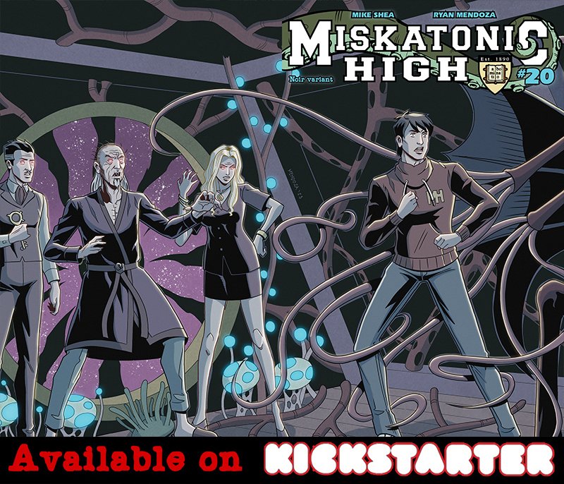MiskatonicH's tweet photo. Matt's family has some secrets in its attic... and some THING else. Miskatonic High 20 is available on Kickstarter.
https://t.co/Y82KlrDpfP
#callofcthulhu #comic #comicbooks #cthulhu #horror #hplovecraft #lovecraft #indiecomics #lovecraftian #elderthing
Art by @rymendoza https://t.co/JF2f8N3tZz