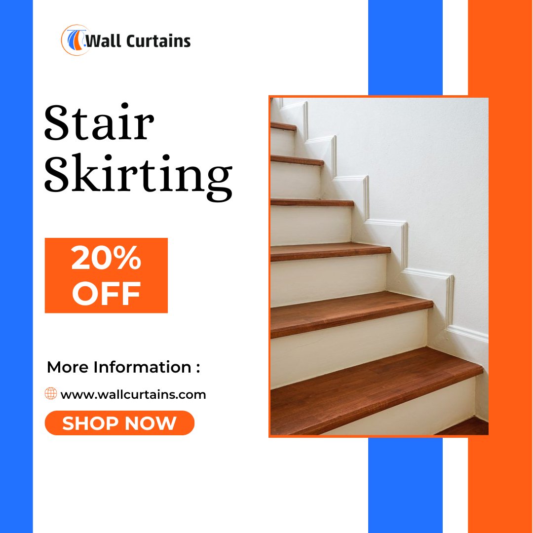 wallCurtains's tweet image. Elevate your staircase with our exquisite stair skirting solutions, designed to seamlessly blend style and functionality.
Contact Us:
🔗 wallcurtains.com/service/stairs…
☎ +971502136026
📧 info@wallcurtains.com
#StairSkirting #ElegantInteriors #HomeDecorSolutions #FunctionalDesign