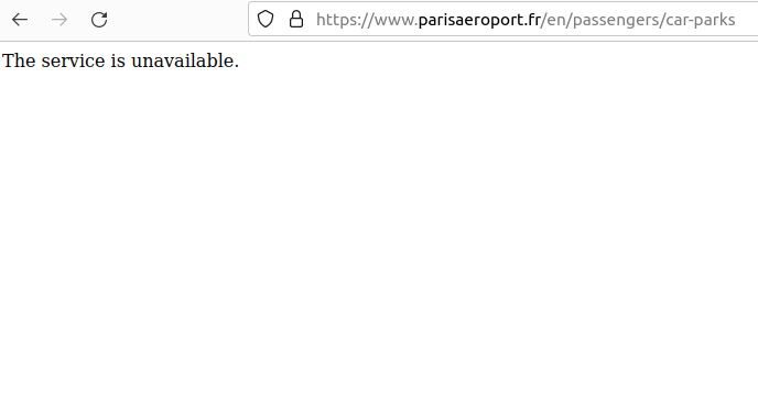 CyberTriadHT's tweet photo. Hi, @ParisAeroport , we've got some news for you.  We've made a difficult decision to disrupt the work of your website. Nothing personal. Blame your government on that.

#NATO #EU #France #Paris #CyberTriad https://t.co/5kq4kjYUlH