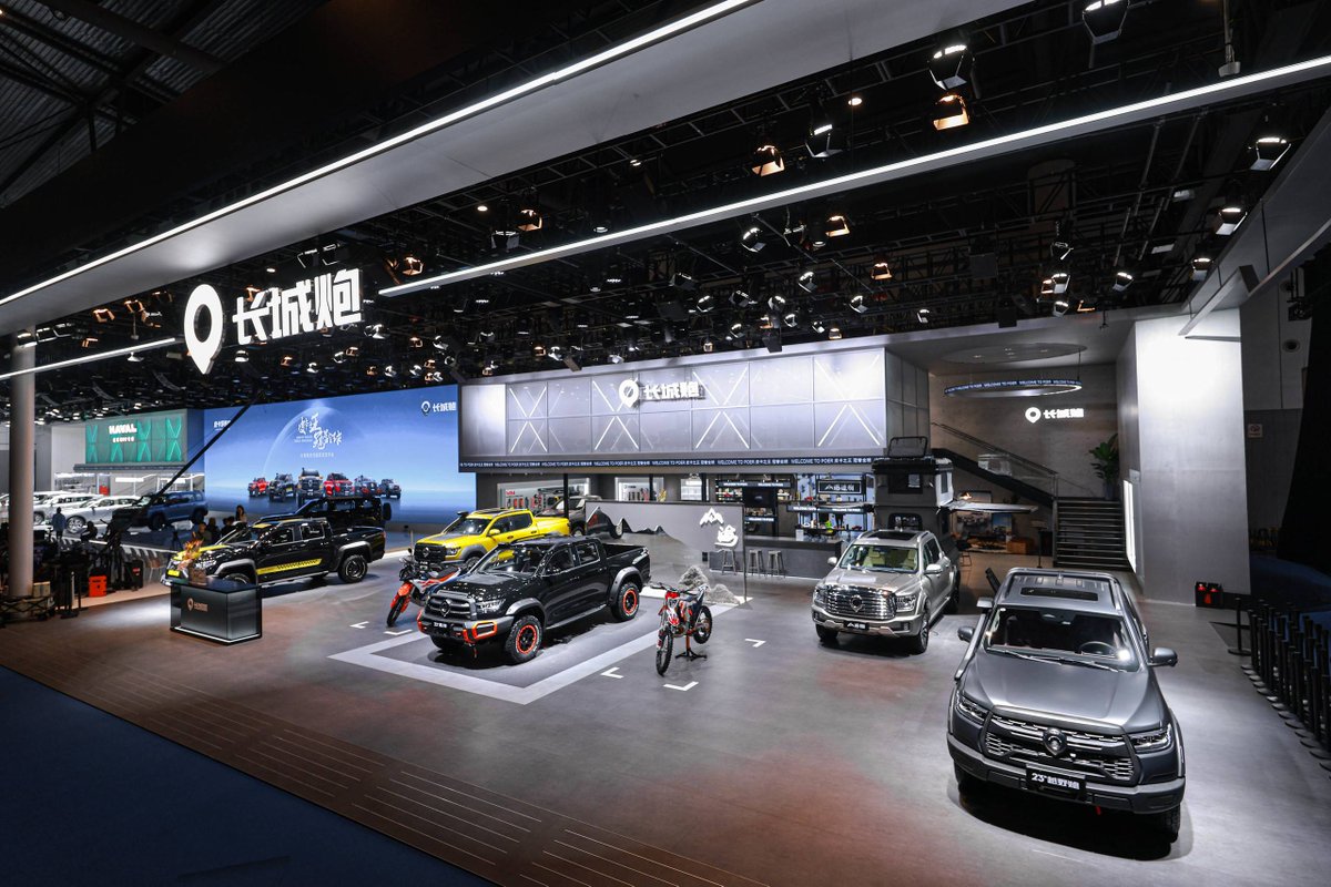 GWMGlobal's tweet photo. Shaping the Future of Driving! #GWM rocks the Chengdu Motor Show 2023 with cutting-edge models that redefine smart new energy.
 #GoWithMore #GWMFocus https://t.co/nBmUYhxSdk