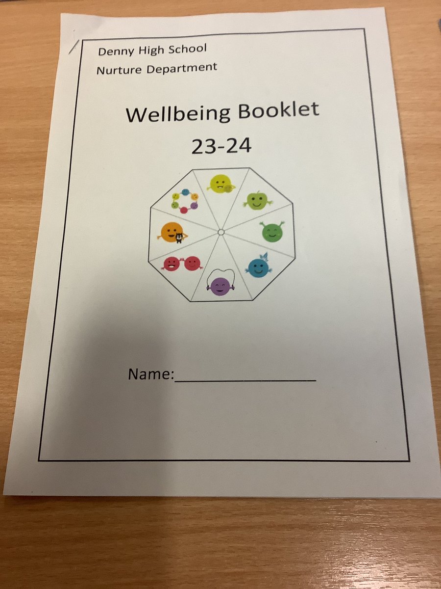 Focused start of our week within well-being and nurture 

The six principles of nurture 
#nurtureuk
#dennyhighschool