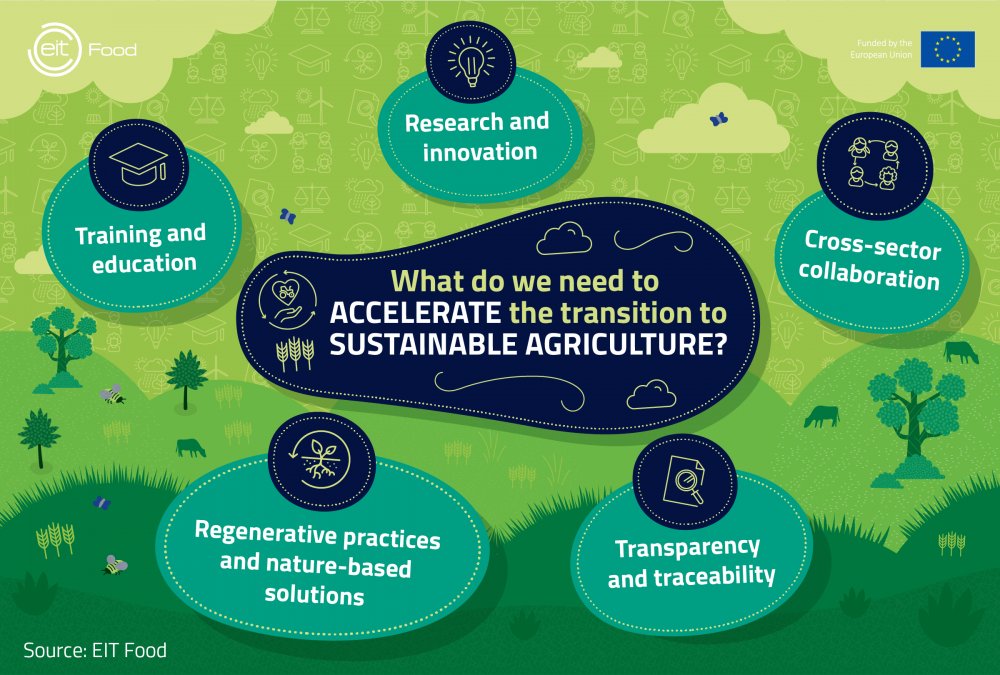 How can we accelerate the transition to #SustainableAgriculture 🌱 without leaving anyone behind? @EITfood provides the answers: eitfood.eu/blog/5-ways-to…