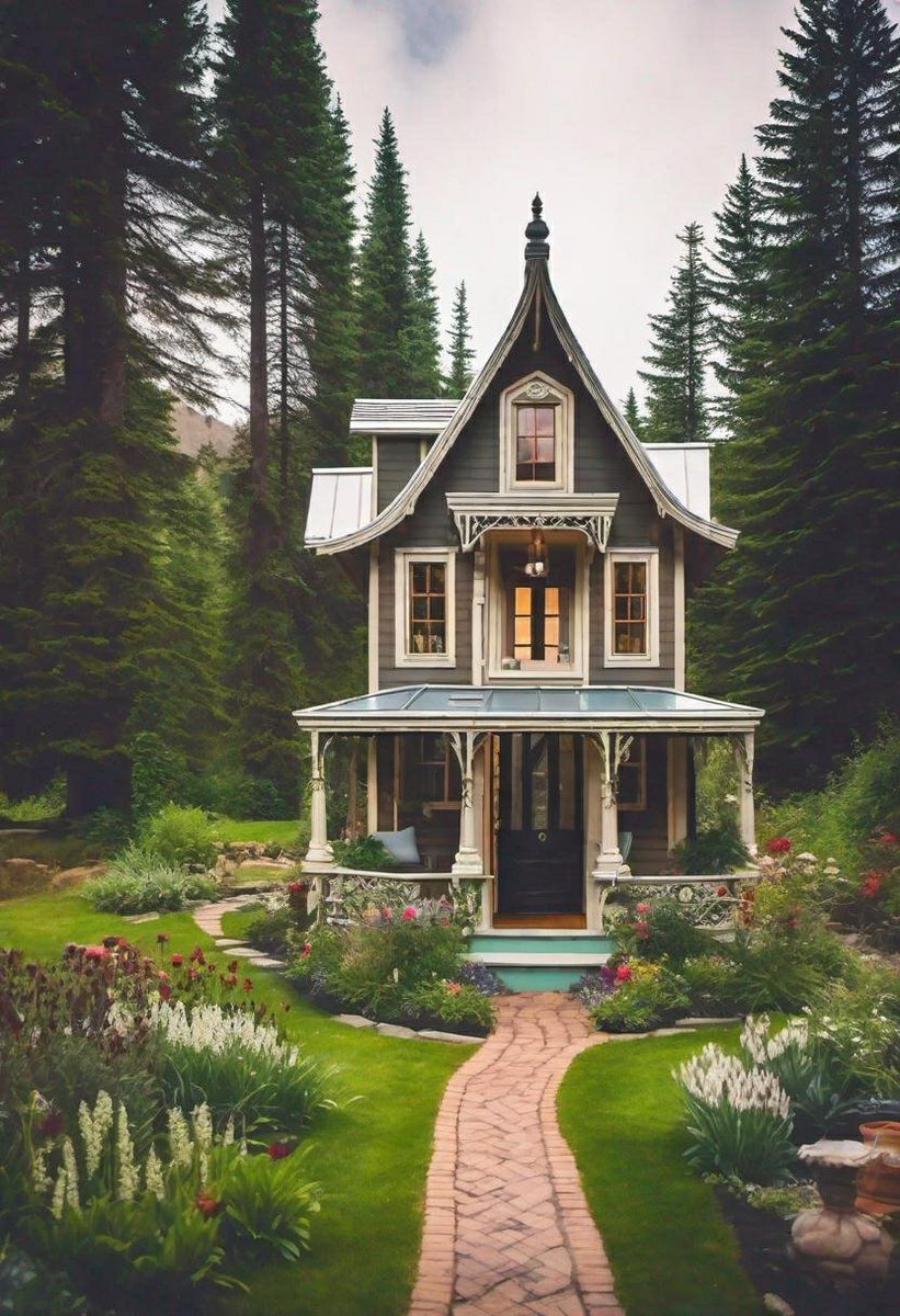 ModestDwellings's tweet image. #TinyHome
#TinyHouse
#TinyHomeDesign
#VictorianHome
#ConceptArt